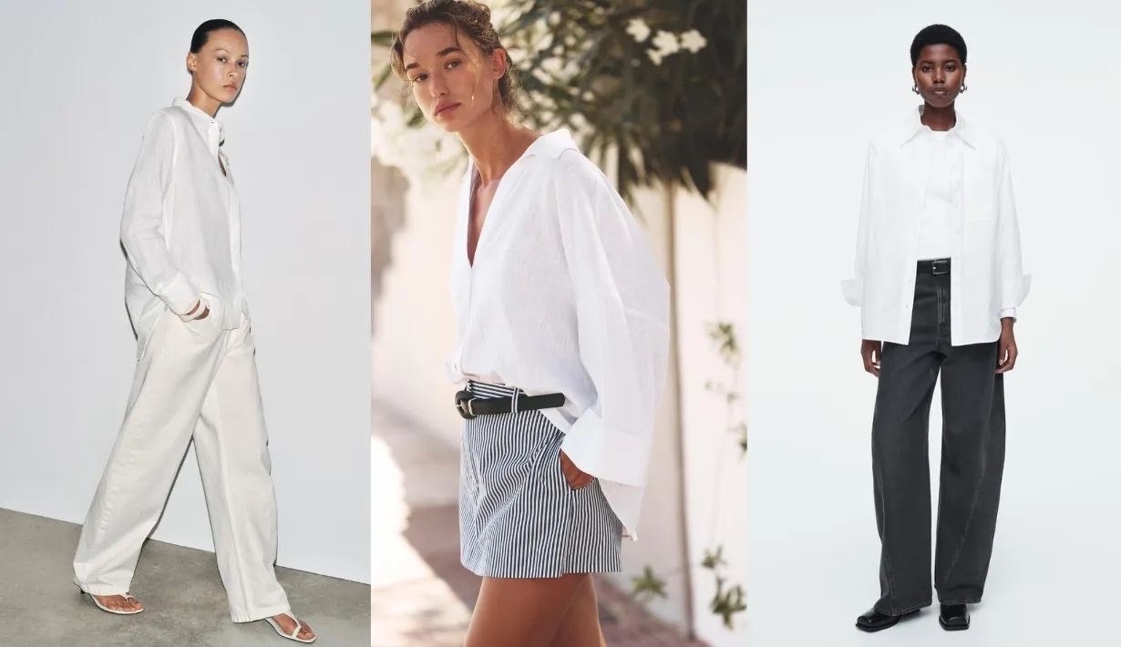 เสื้อเชิ้ตสีขาว