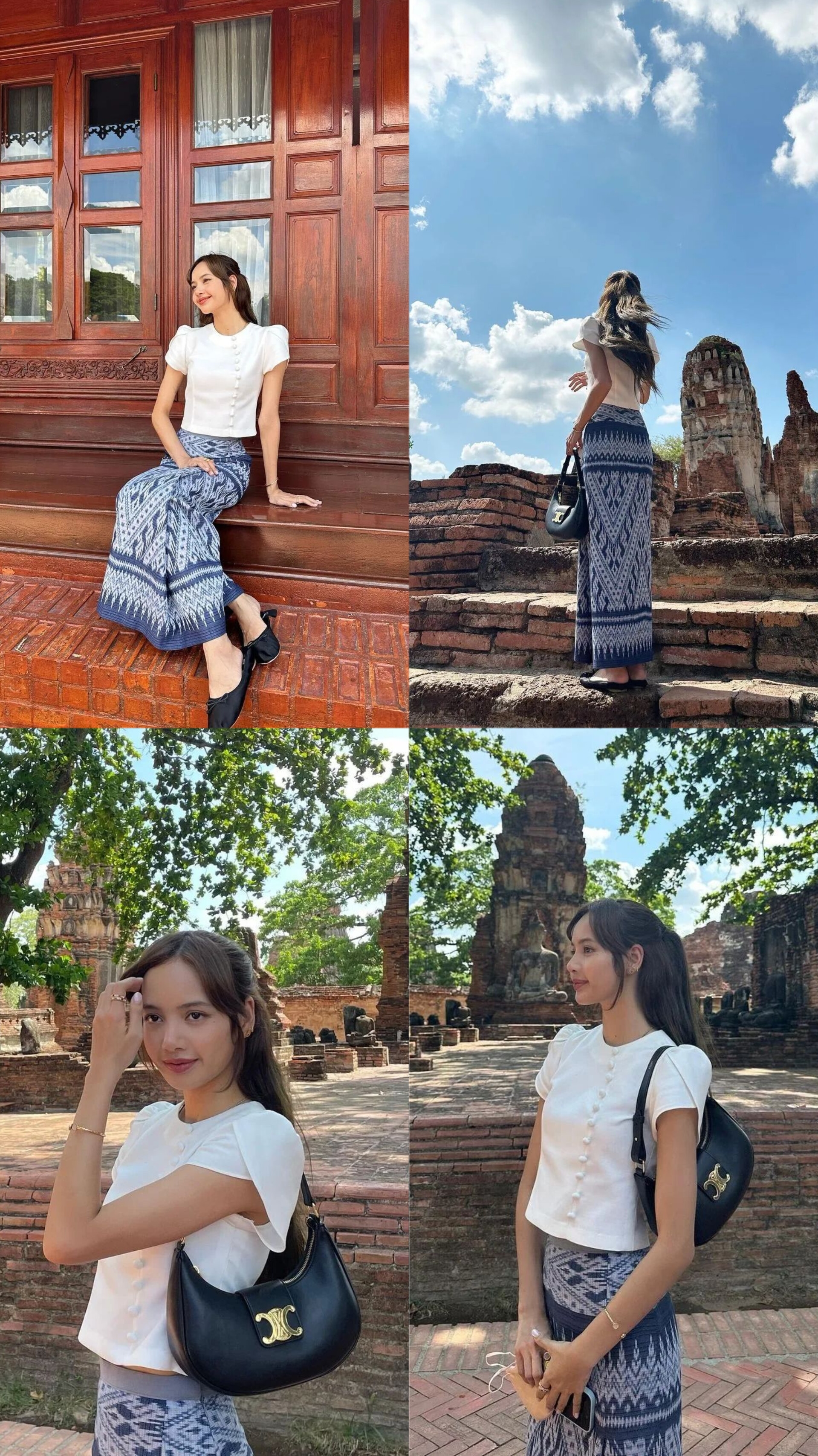 ลิซ่า BLACKPINK ใส่ผ้าไทย