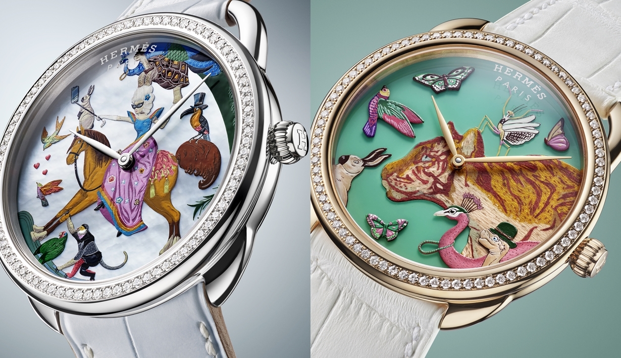 Hermès ARCEAU Hermès Story high watch