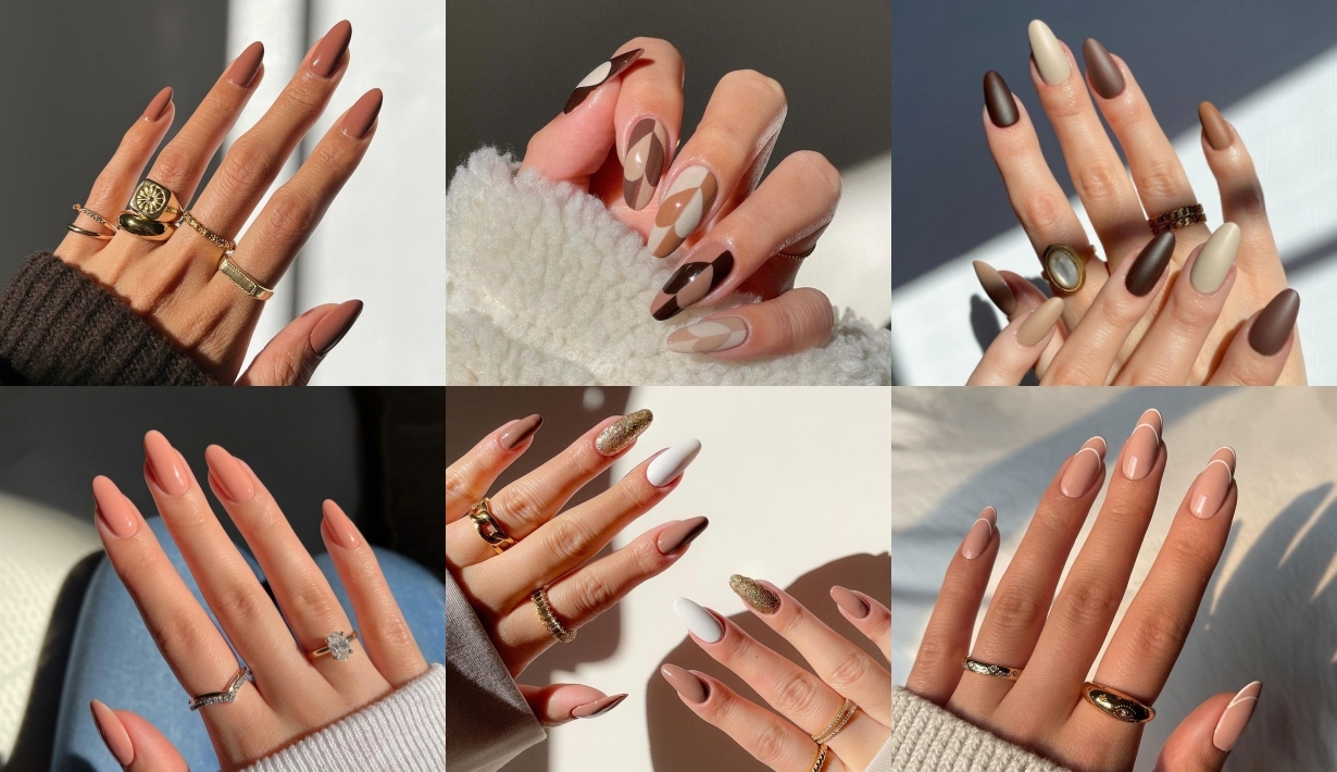 เล็บสีนู้ด