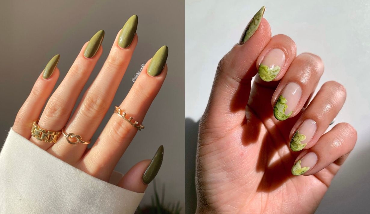 เล็บสีเขียวมัทฉะ, เล็บสีเขียวมัตฉะ