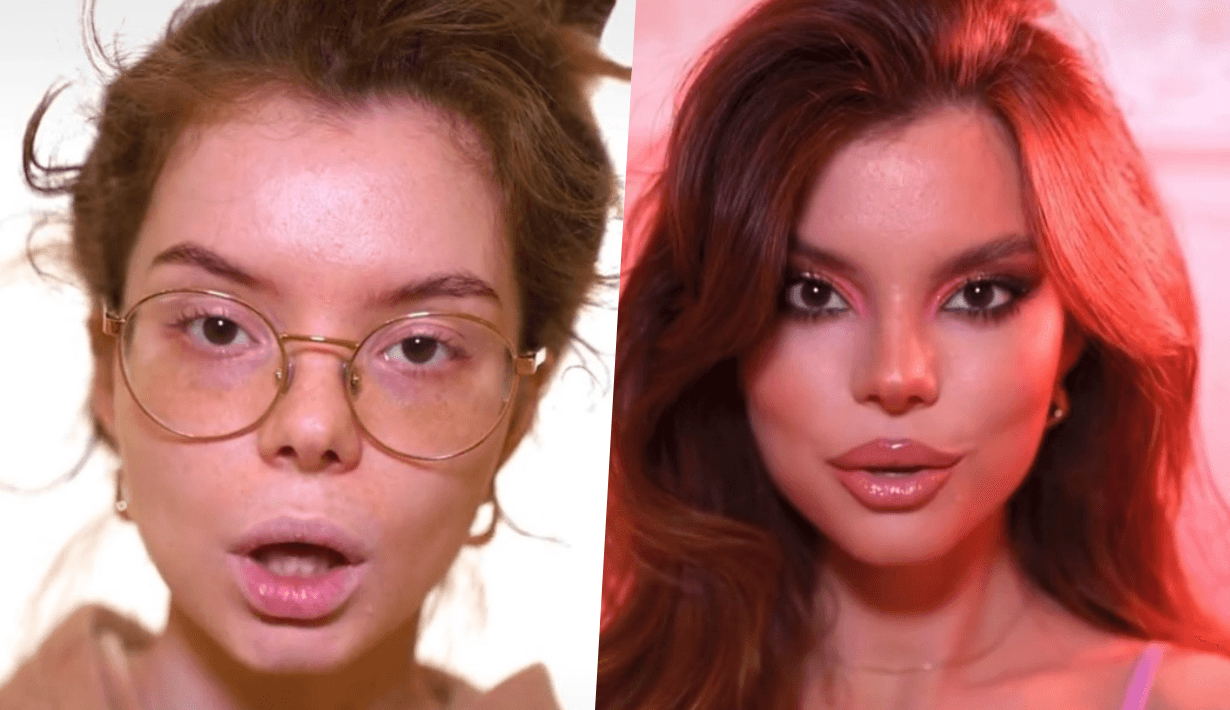 Makeup transition looks