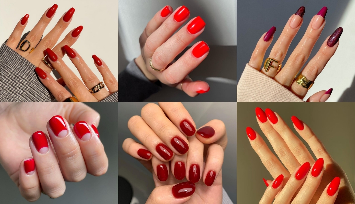 red nail