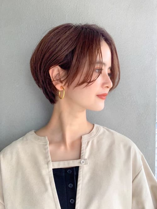 ทรงผมสั้น ผมสั้น บอยบ๊อบ