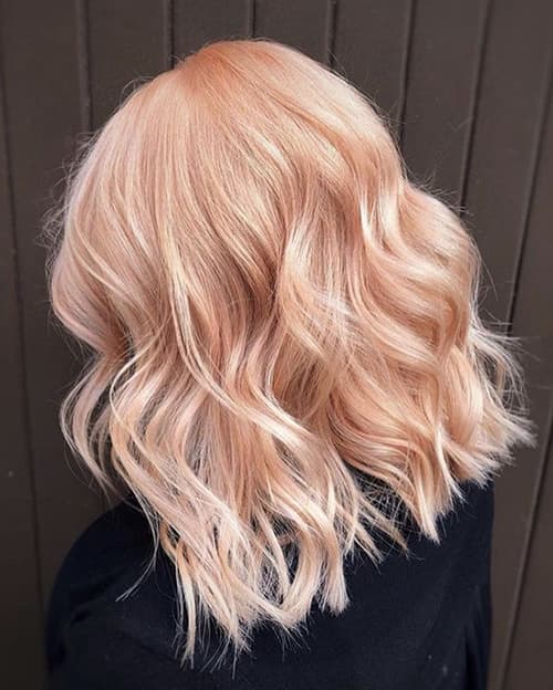 ผมสีพีช