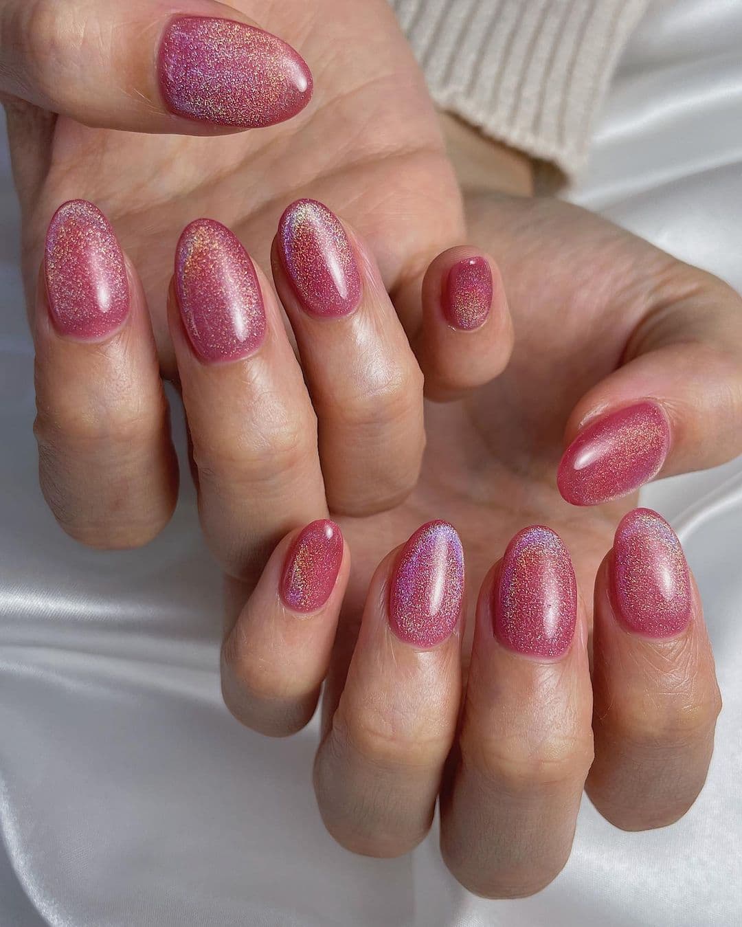 เล็บ สีลูกแก้ว