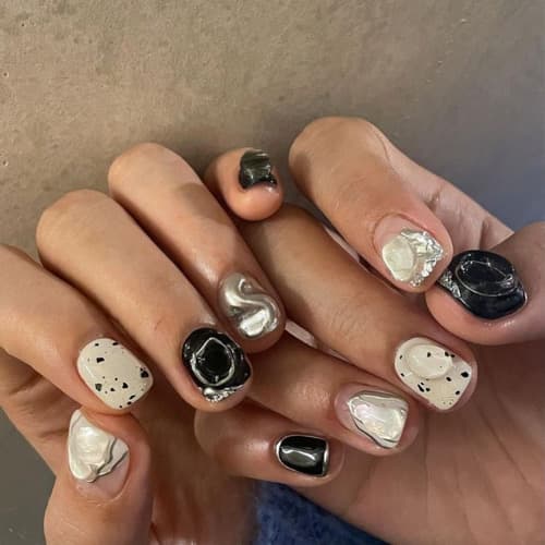 เล็บเจลปั้นนูน