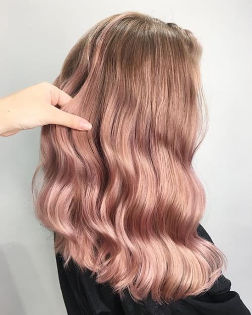 ผมสีพีช