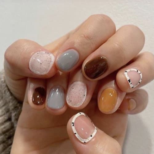 เล็บเจลปั้นนูน