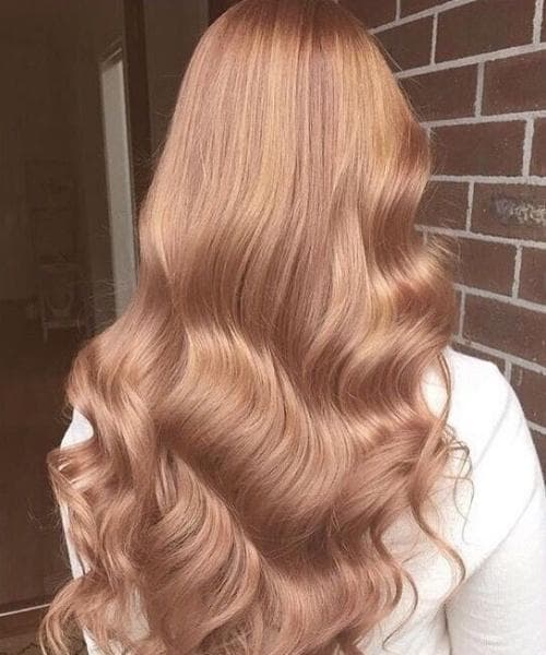 สีผมโรสโกลด์