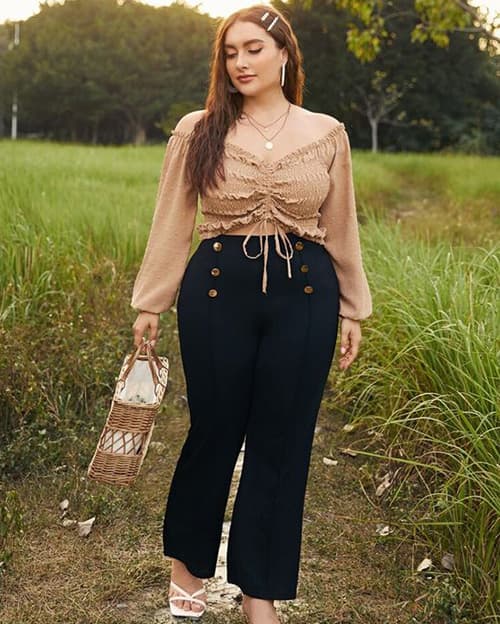 แต่งตัวสาวอวบ