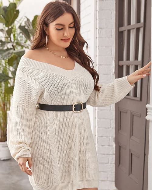 แต่งตัวสาวอวบ