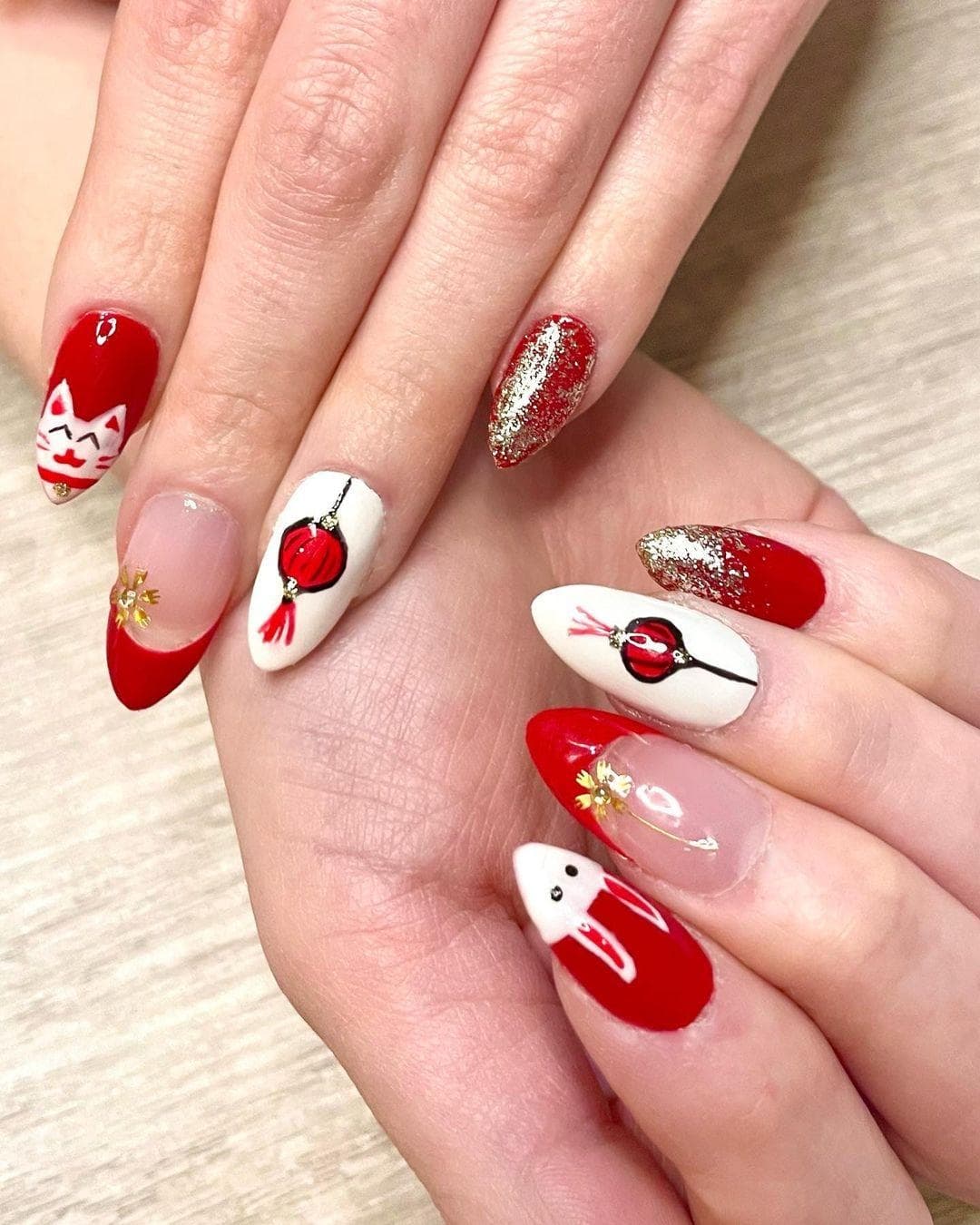 ลายเล็บตรุษจีน