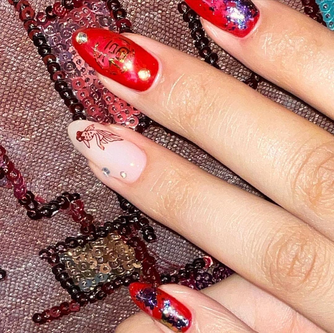 ลายเล็บตรุษจีน