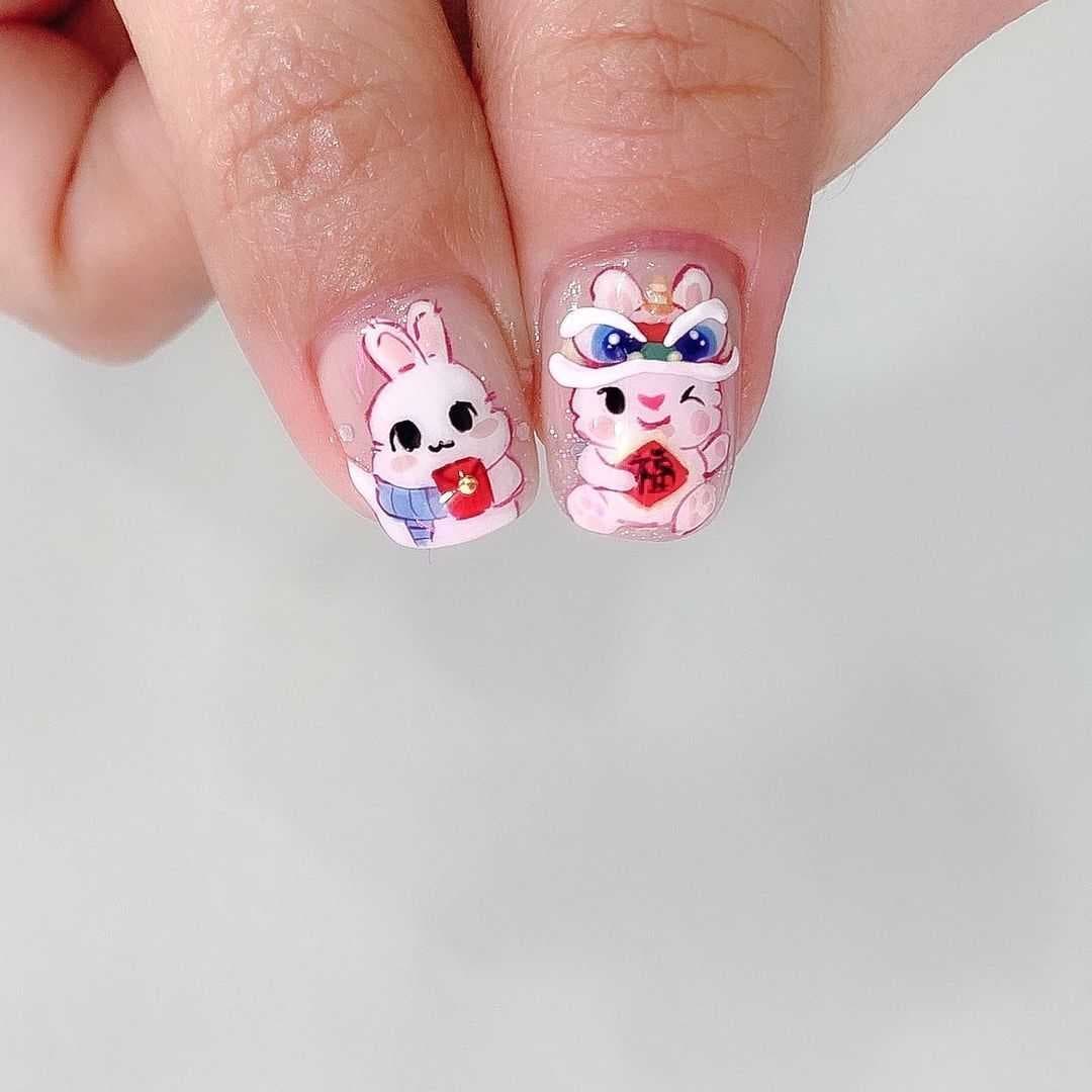 ลายเล็บตรุษจีน