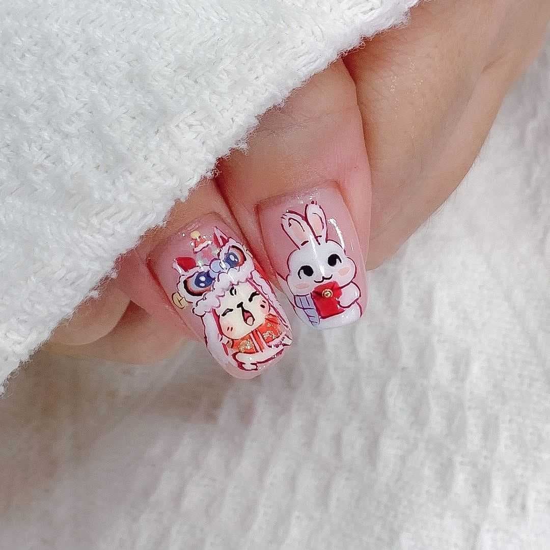 ลายเล็บตรุษจีน