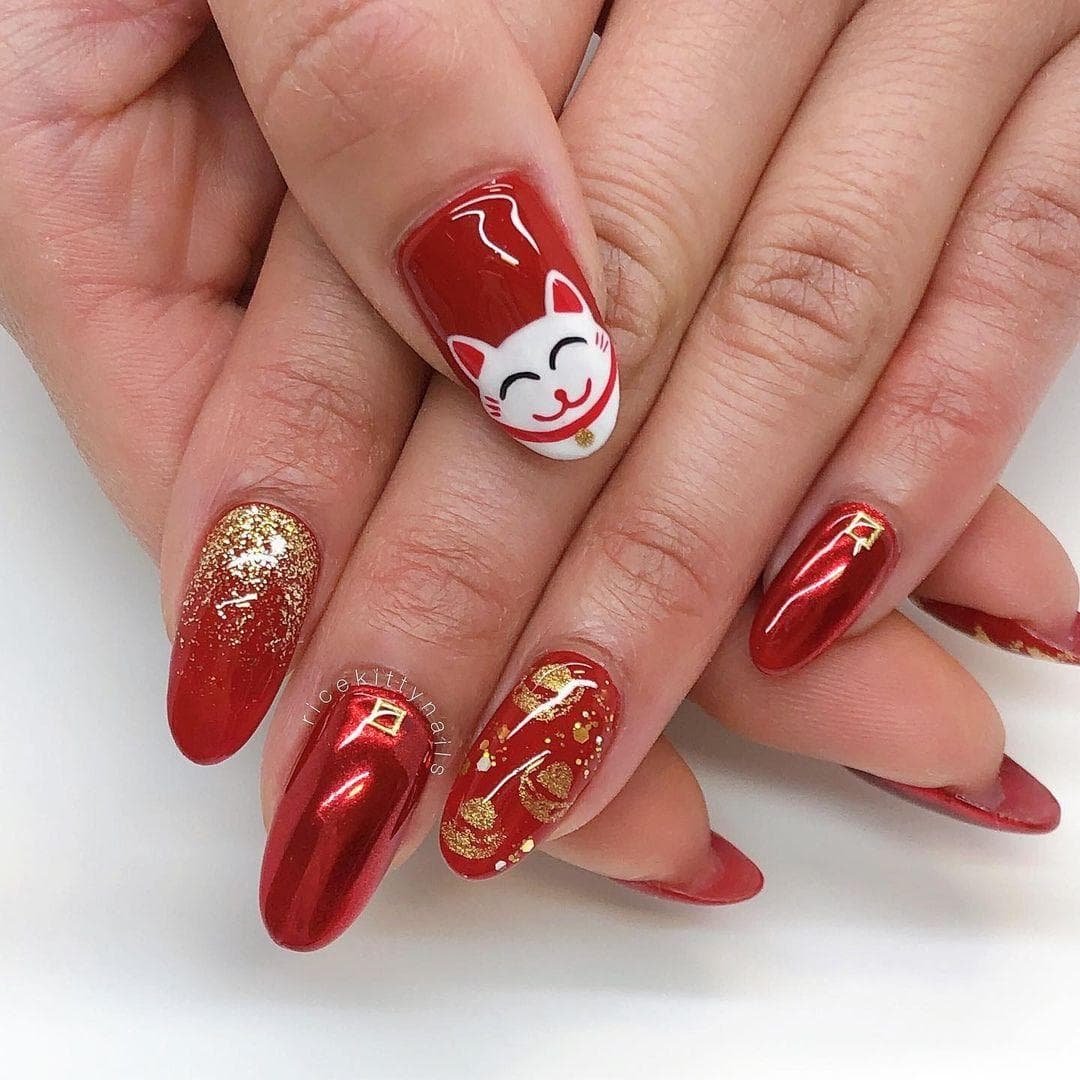 ลายเล็บตรุษจีน