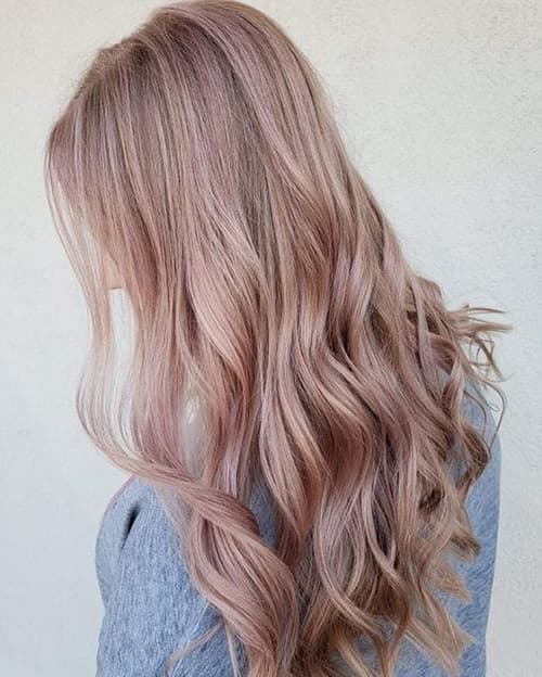 ผมสีพีช