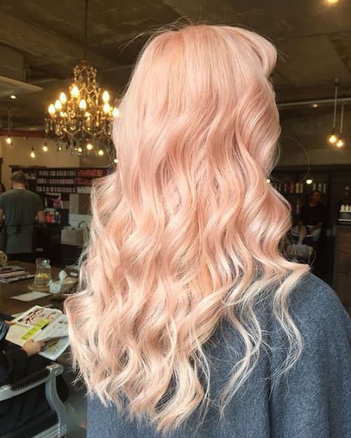 ผมสีพีช