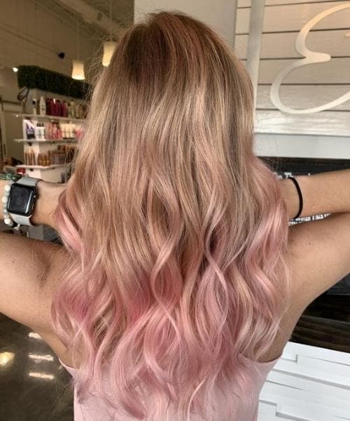 สีผมโรสโกลด์