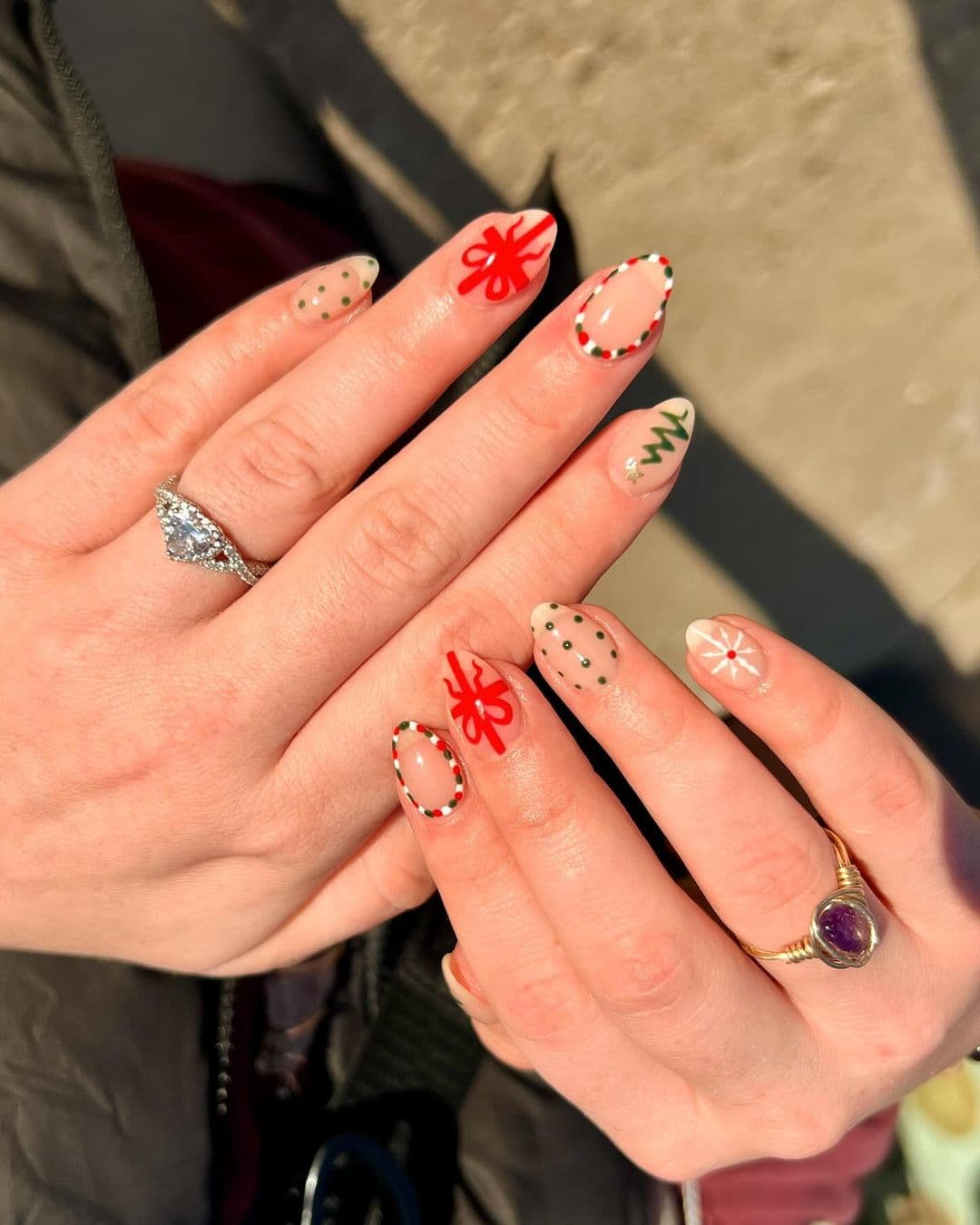 ลายเล็บคริสต์มาส