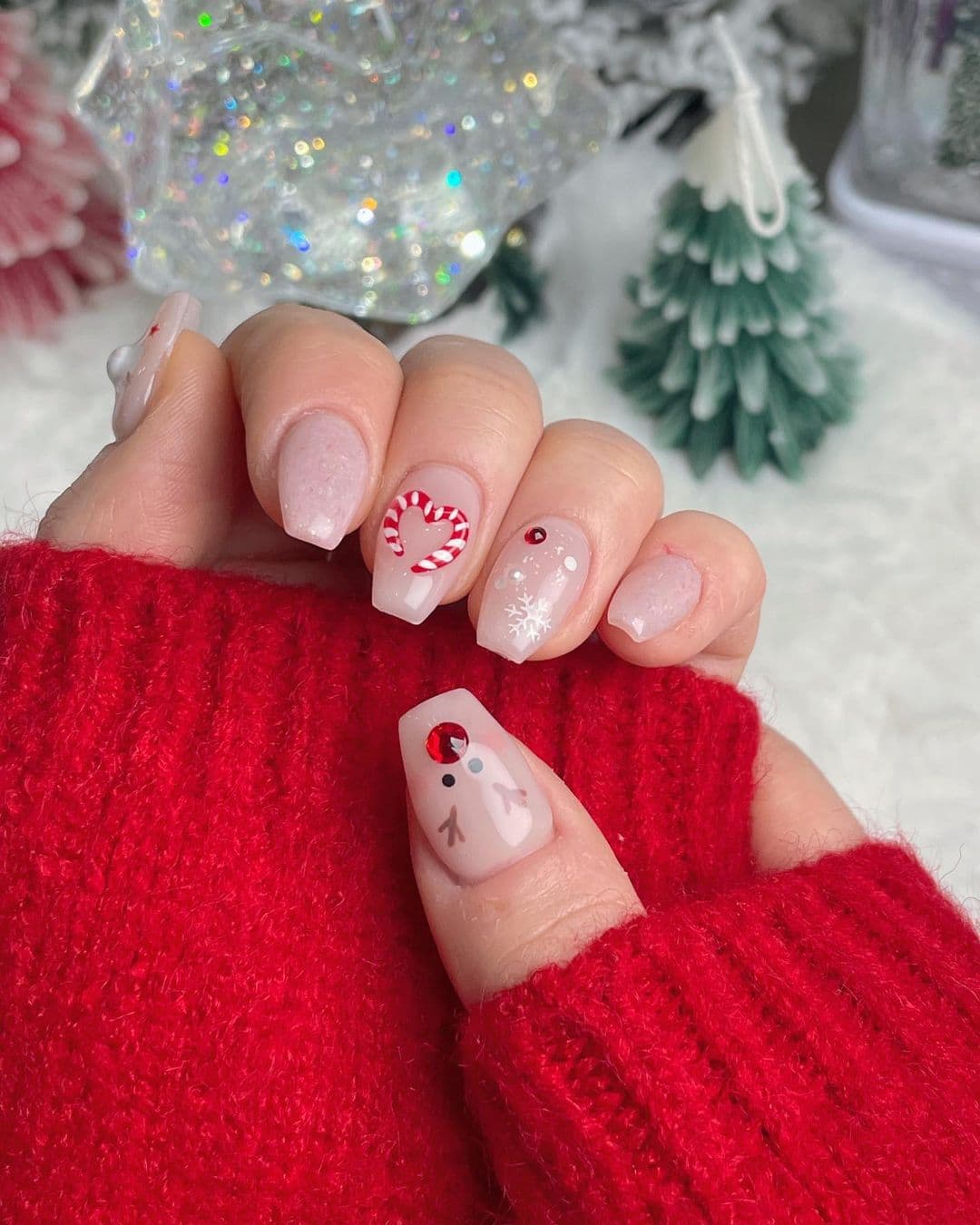 ลายเล็บคริสต์มาส