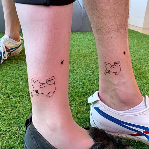 รอยสักคู่