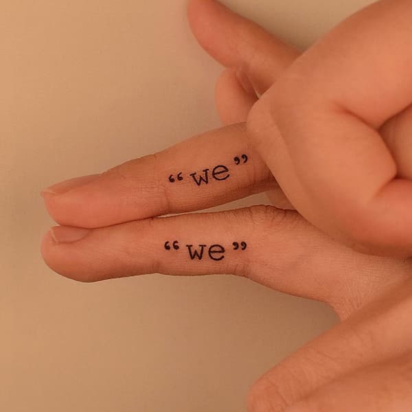 รอยสักคู่