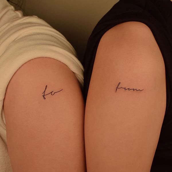 รอยสักคู่