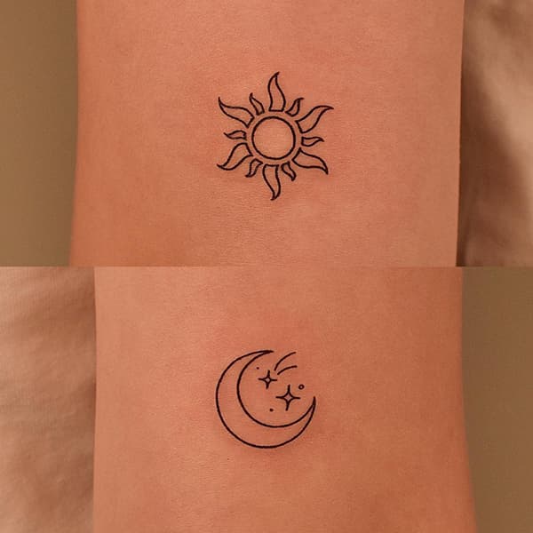 รอยสักคู่