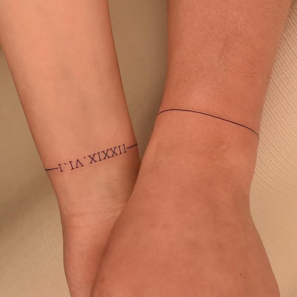 รอยสักคู่