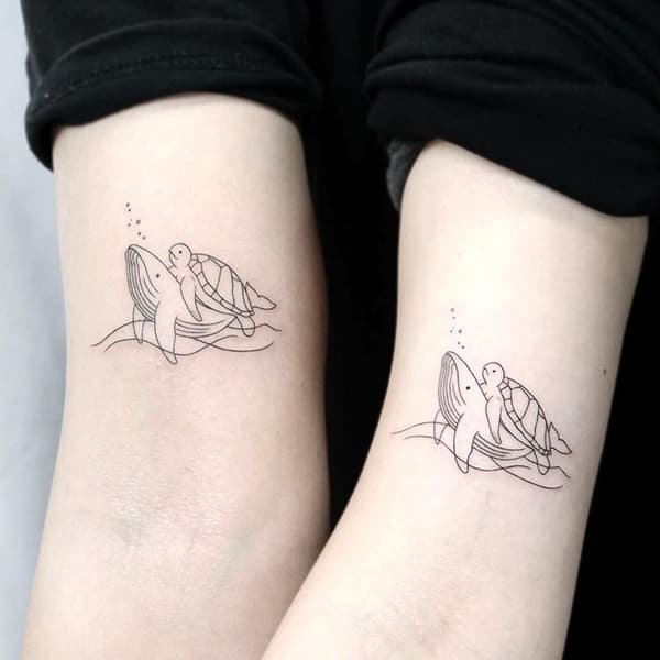 รอยสักคู่