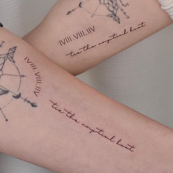 รอยสักคู่