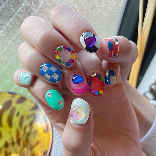 ลายเล็บน่ารักๆ