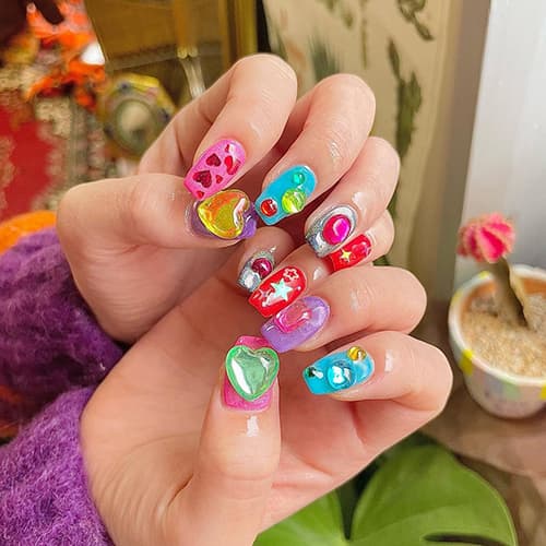 ลายเล็บน่ารักๆ