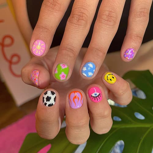 ลายเล็บน่ารักๆ