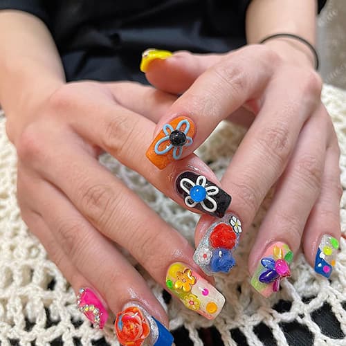 ลายเล็บน่ารักๆ