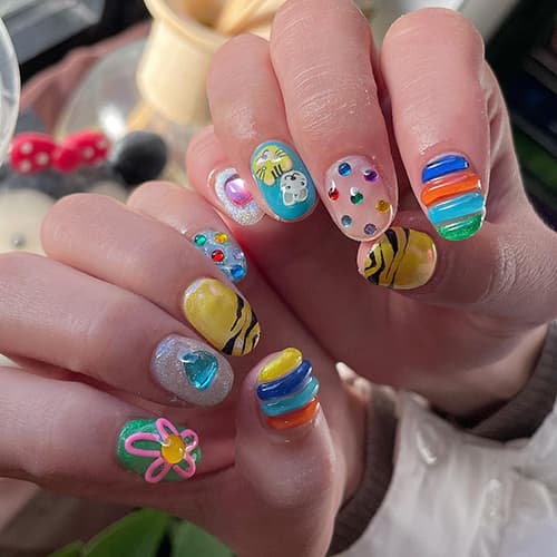 ลายเล็บน่ารักๆ