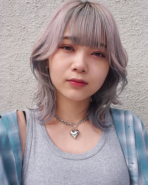 ผมสีบลอนด์เทา