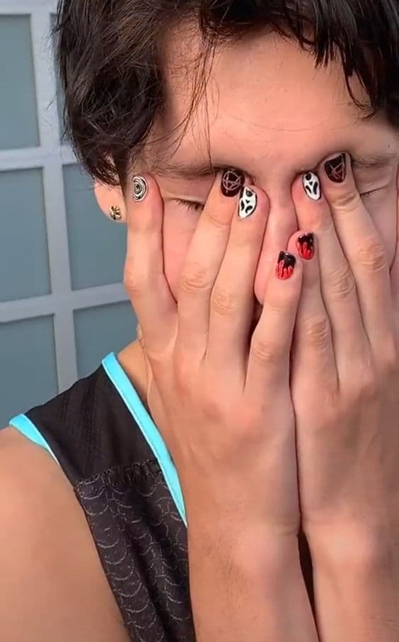 ทำเล็บ, ทำเล็บผู้ชาย, ไอเดียทำเล็บ