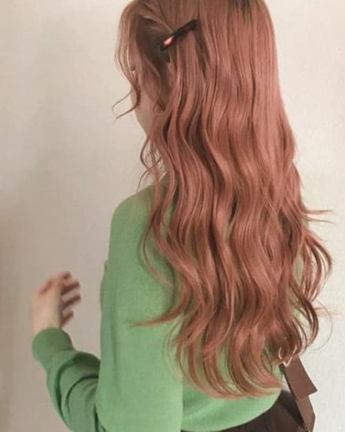 สีผมโรสโกลด์