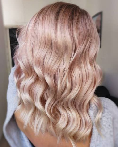 ผมสีพีช