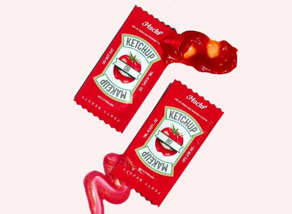 Fenty Beauty X MSCHF makeup or ketchup2