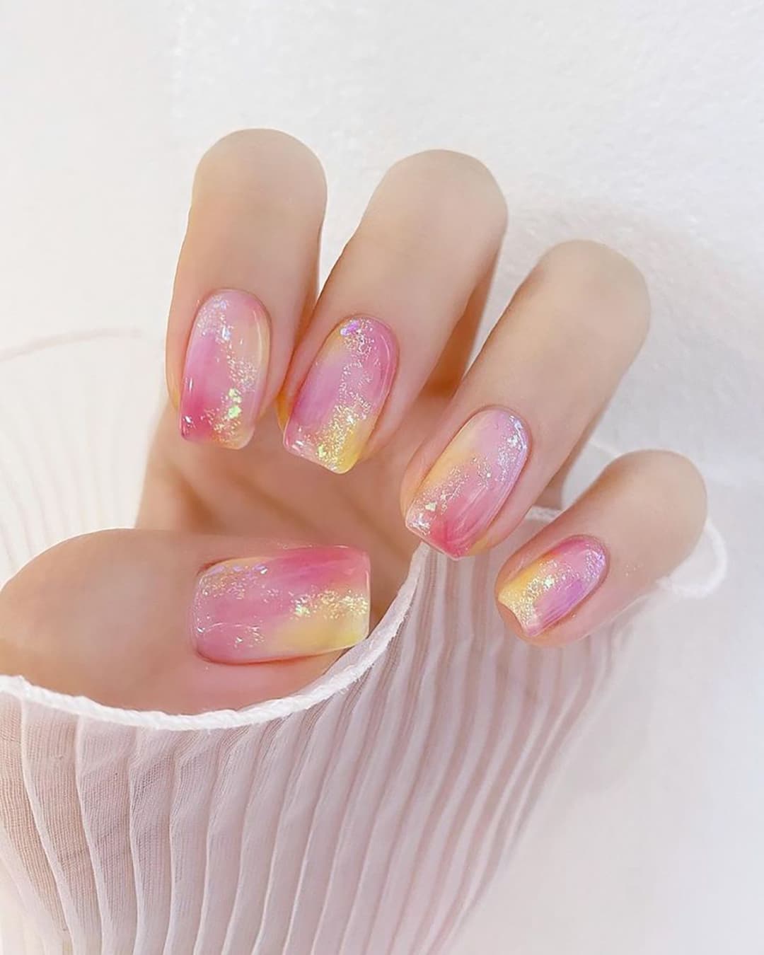 เล็บลายหินอ่อน