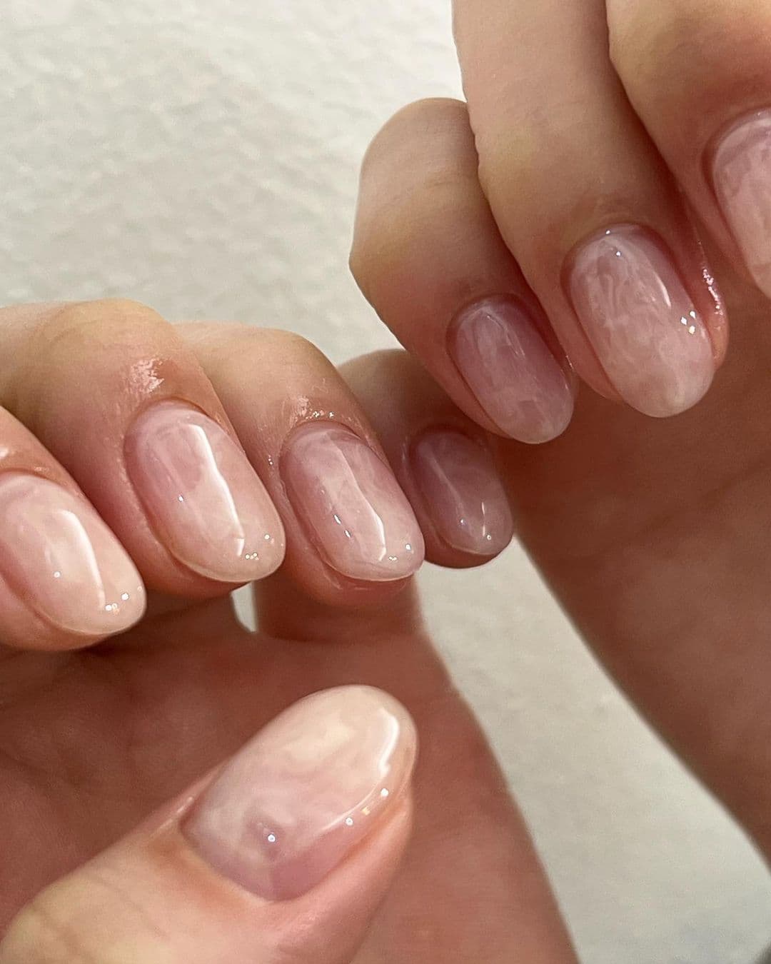 เล็บลายหินอ่อน