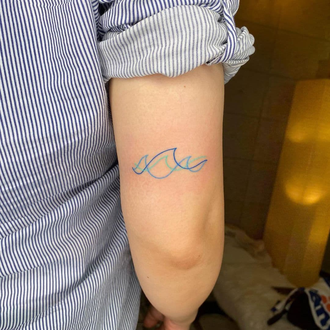 รอยสักมินิมัลสไตล์เกาหลี