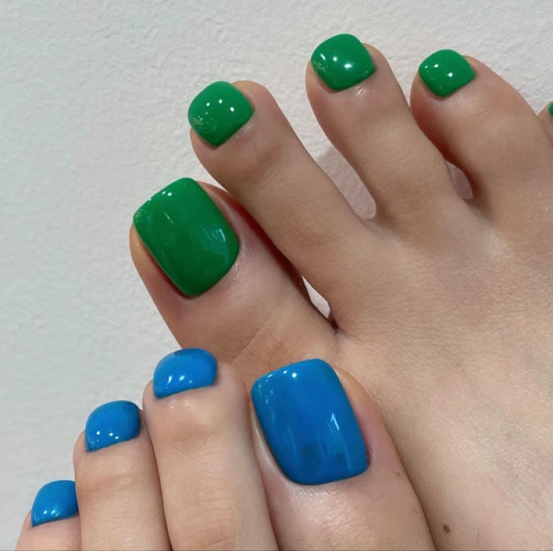 สีเล็บเท้า, สีเจลเล็บเท้า, สี เจ ล เล็บ เท้า