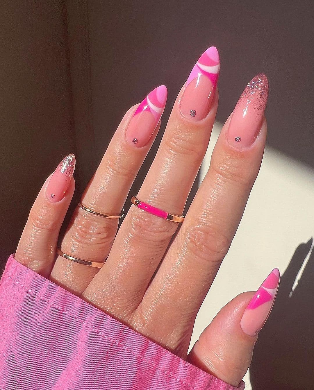 เล็บสีชมพูบาร์บี้, เล็บ สีชมพู บาร์ บี้, ชมพูบาร์บี้, ลายเล็บสีชมพูบานเย็น, สีเล็บชมพูบาร์บี้