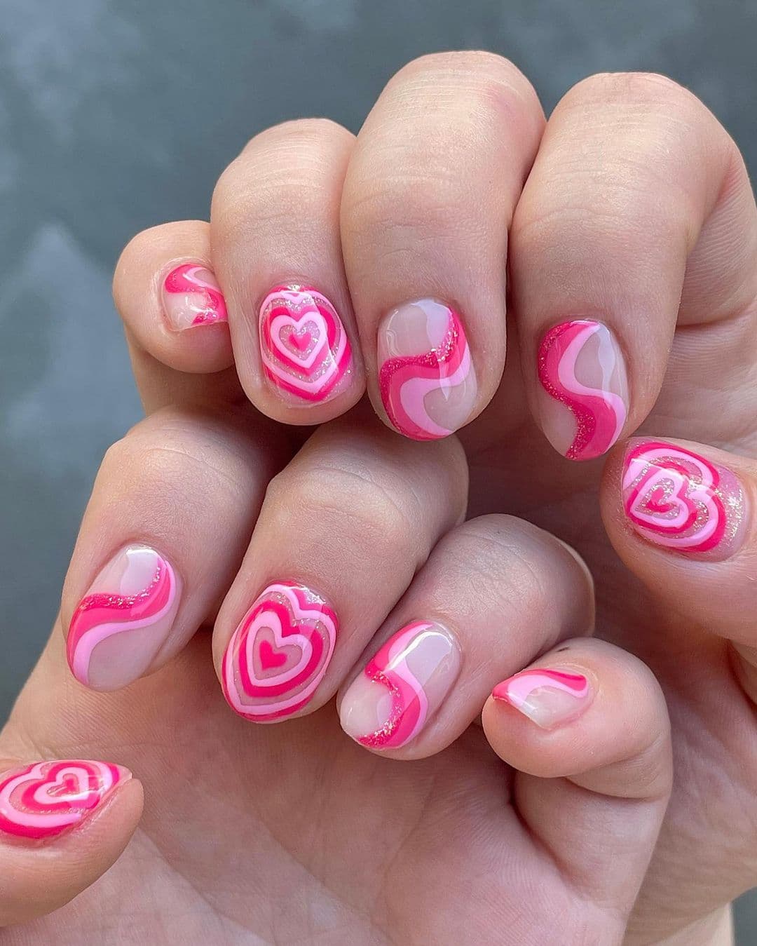 เล็บสีชมพูบาร์บี้, เล็บ สีชมพู บาร์ บี้, ชมพูบาร์บี้, ลายเล็บสีชมพูบานเย็น, สีเล็บชมพูบาร์บี้