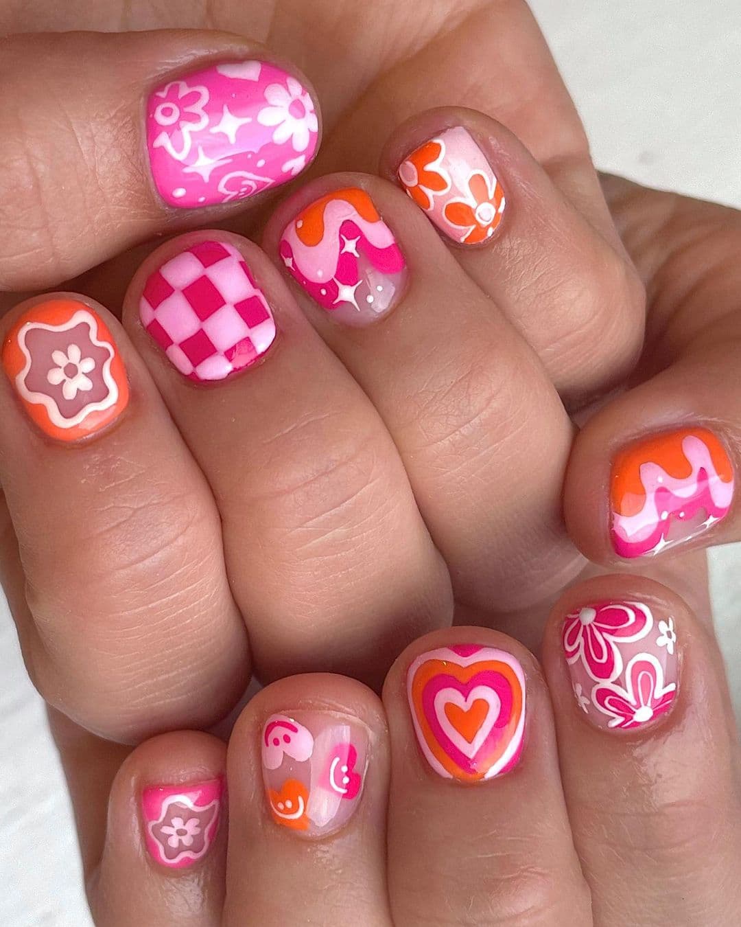 เล็บสีชมพูบาร์บี้, เล็บ สีชมพู บาร์ บี้, ชมพูบาร์บี้, ลายเล็บสีชมพูบานเย็น, สีเล็บชมพูบาร์บี้